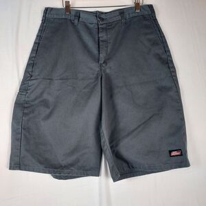 Dickies Men’s Work Shorts – Size 34, Charcoal Gray, Relaxed Fit